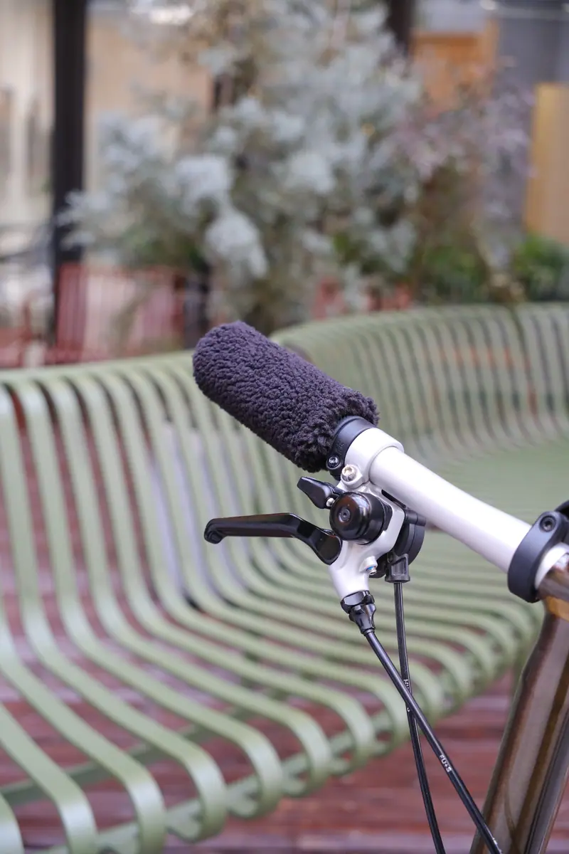 Velvet fleece bicycle handlebar Grips